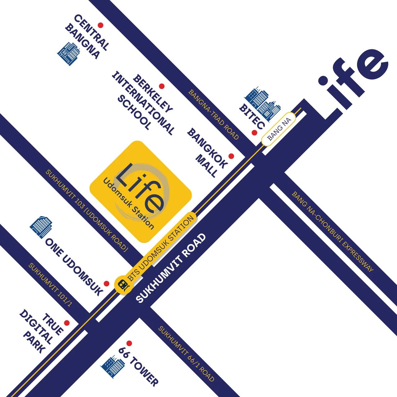 Life Udomsuk Station - 2+1